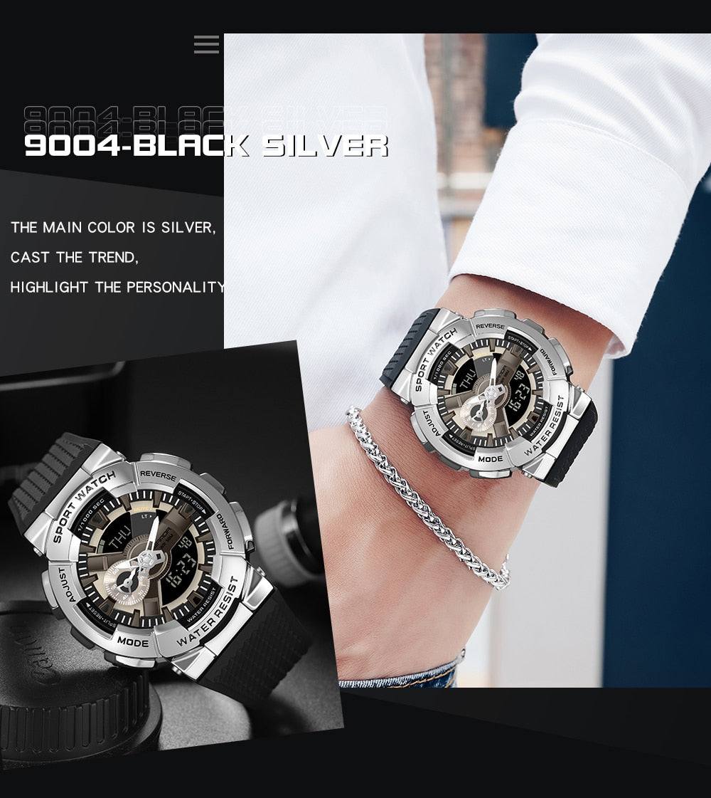 Fusion Dual Display Wristwatch for Men - Premium Watches from Dressmycell.com - Just $55.00! Shop now at Dressmycell.com Fusion Dual Display Wristwatch for Men - Premium Watches from Dressmycell.com - Just $55.00! Shop now at Dressmycell.com